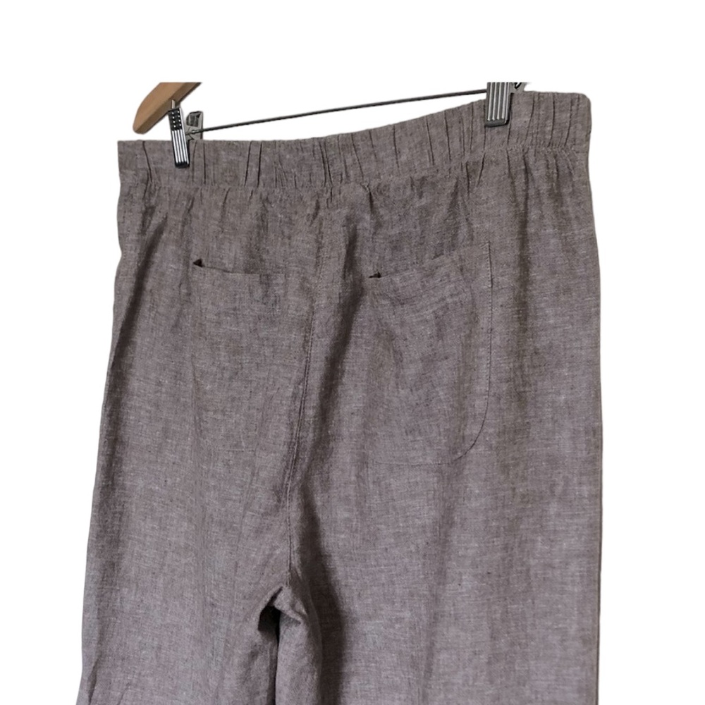 Chico’s Women’s Linen Blend Pants Sz L - Picture 4 of 7
